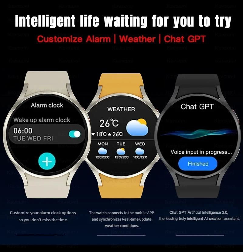 Smartwatch 6 com marcador de pressão arterial açúcar no sangue faz chamada bluetooth relógio inteligente masculino e feminino para android e ios