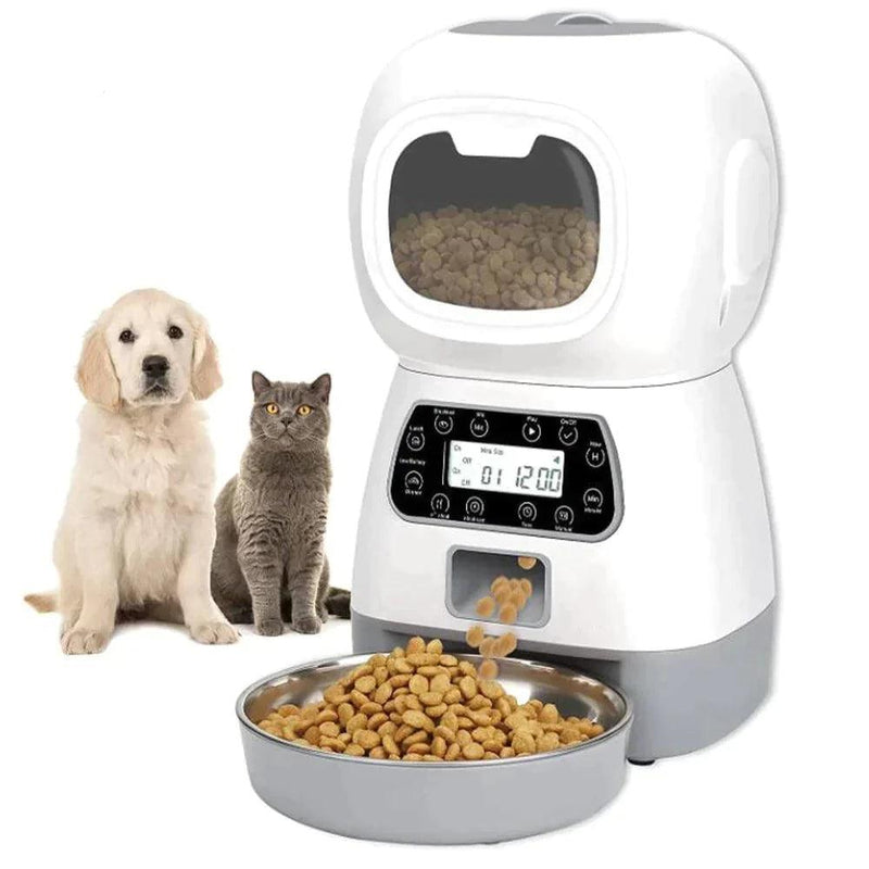 Alimentador Automático para Cães e Gatos - Dominar Variedades