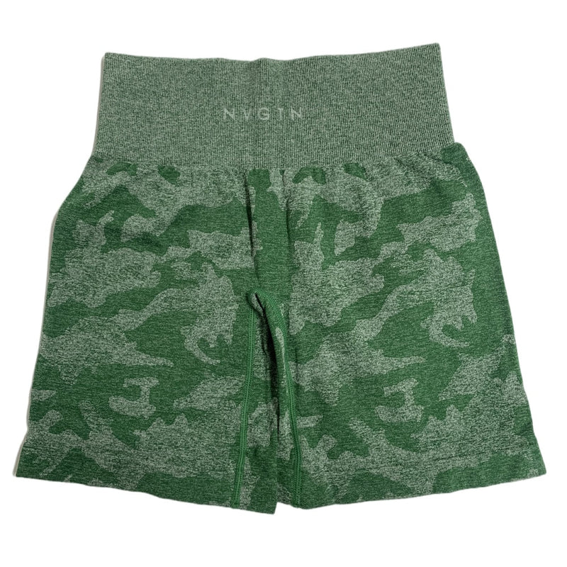 Shorts sem costura camuflado - Dominar Variedades